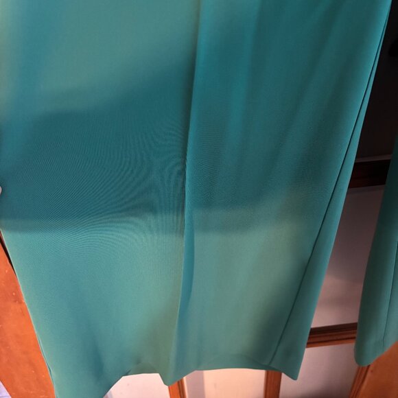 Mango Women Green wide leg trousers SZ: 14 - Picture 11 of 14